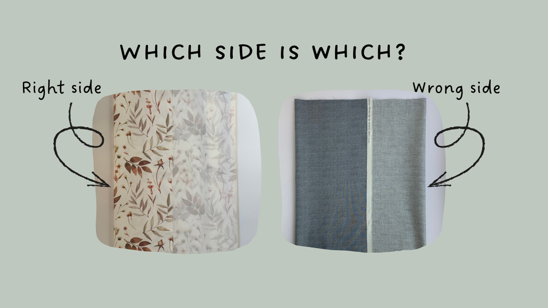 Right Side vs. Wrong Side of Fabric (Explained Simply)