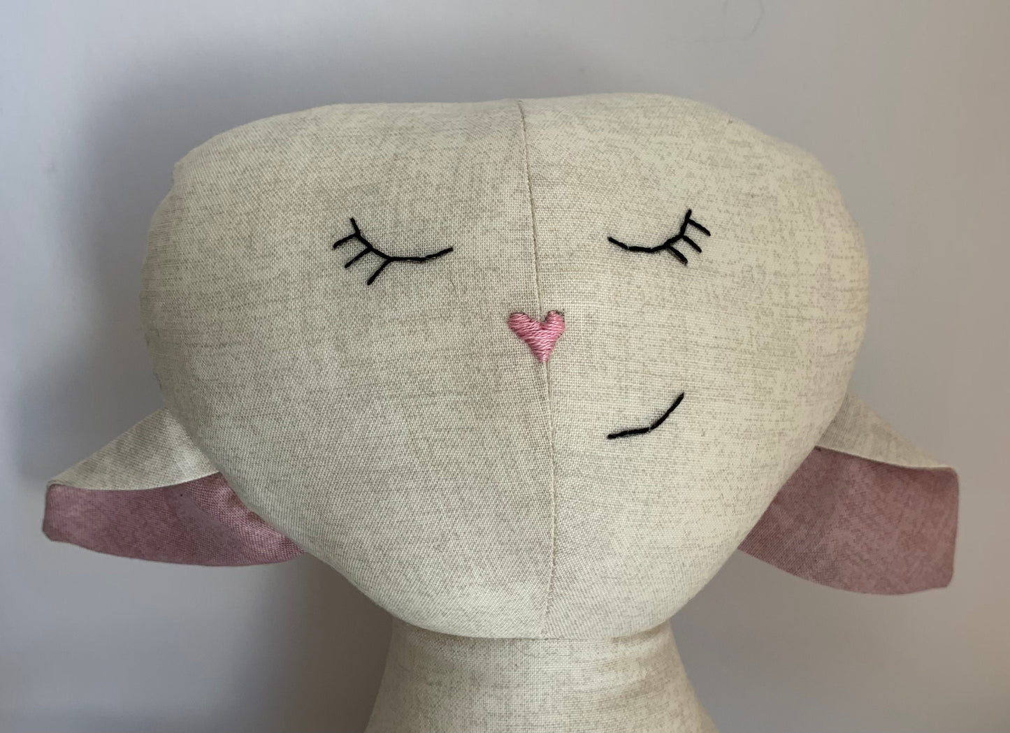 DIY Lamb Doll Sewing Kit