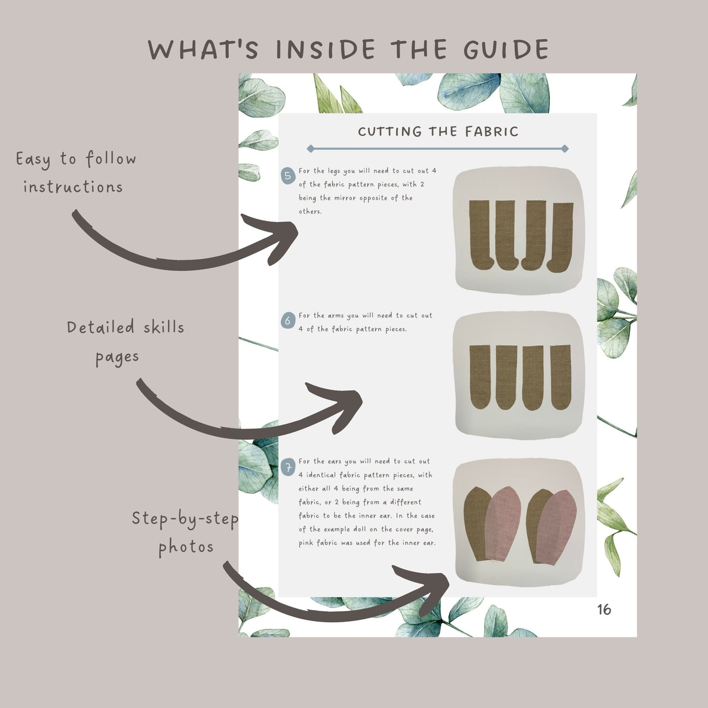 Bunny Doll & Dungarees Sewing Pattern Bundle (PDF)