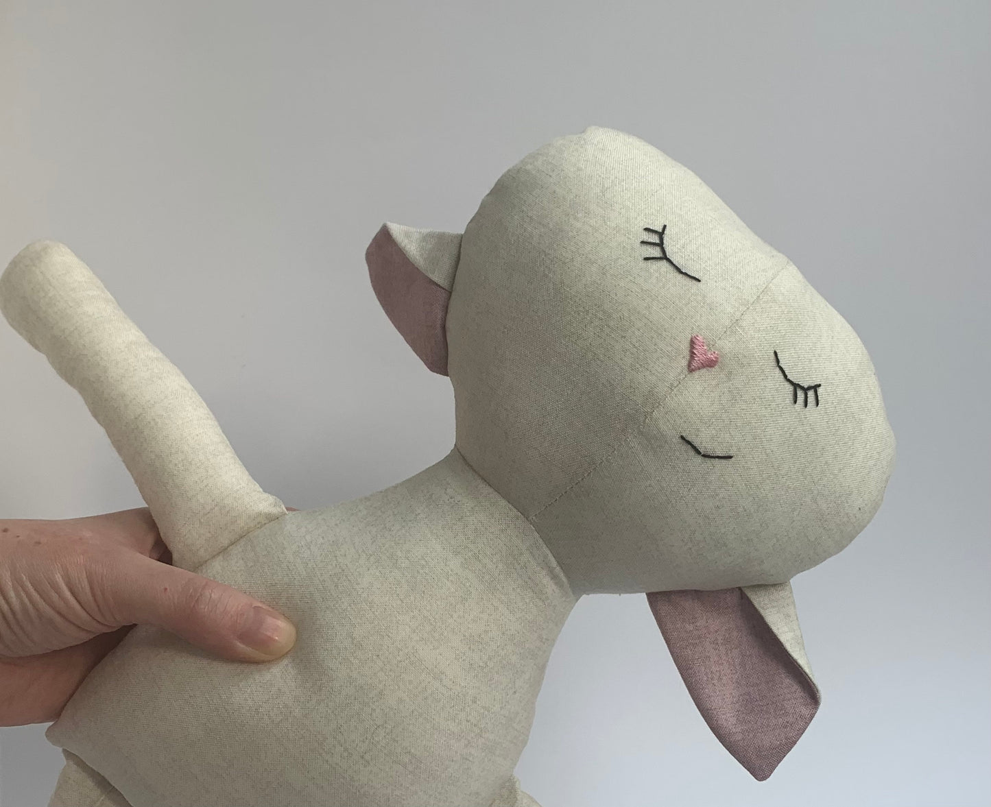 DIY Lamb Doll Sewing Kit