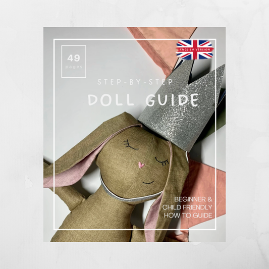 Bunny Doll Sewing Pattern (PDF Download)