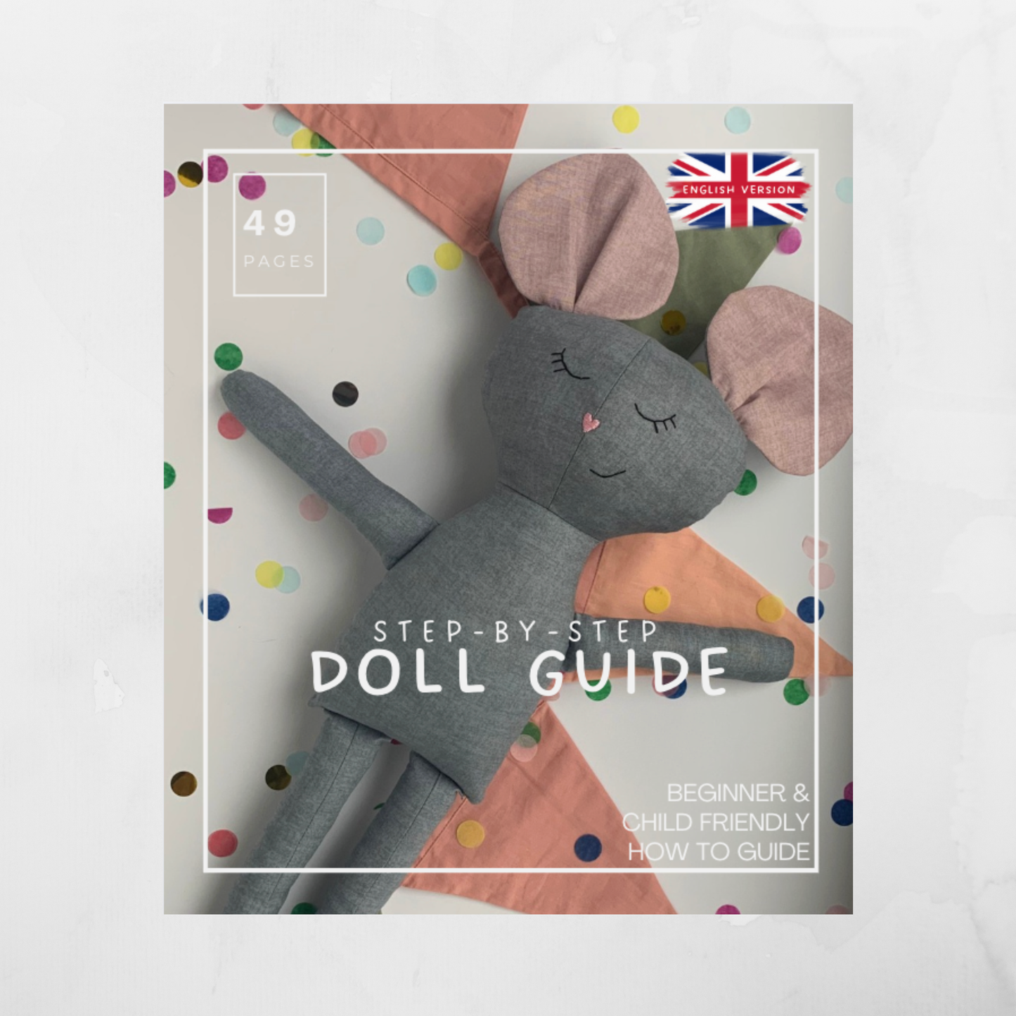 Mouse Doll Sewing Pattern (PDF Download)