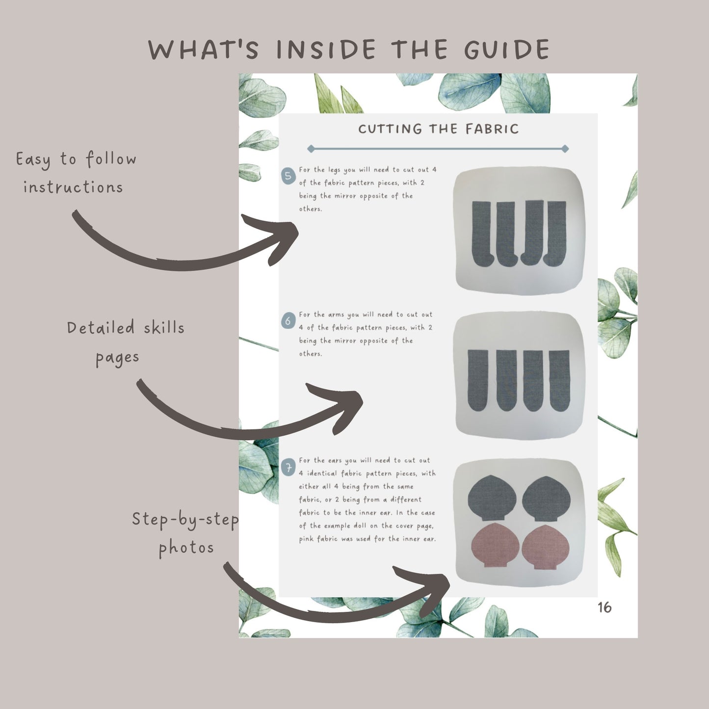 Mouse Doll Sewing Pattern (PDF Download)