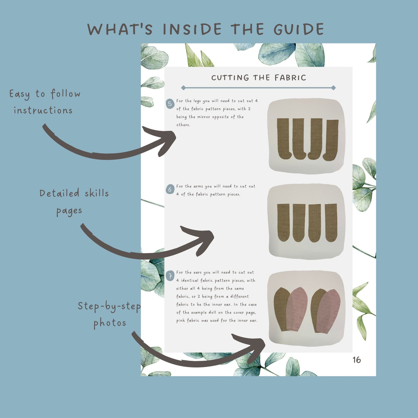 DIY Bunny Doll Sewing Kit