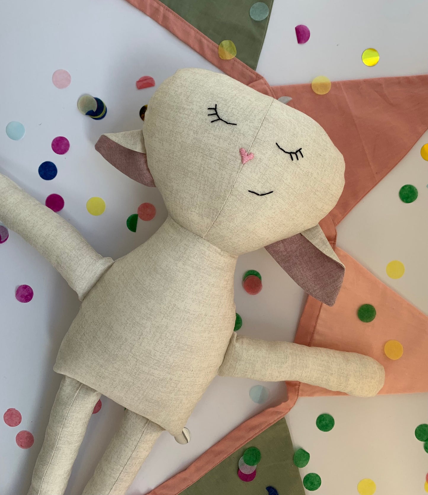 Lamb Doll & Dungarees Sewing Pattern Bundle (PDF)