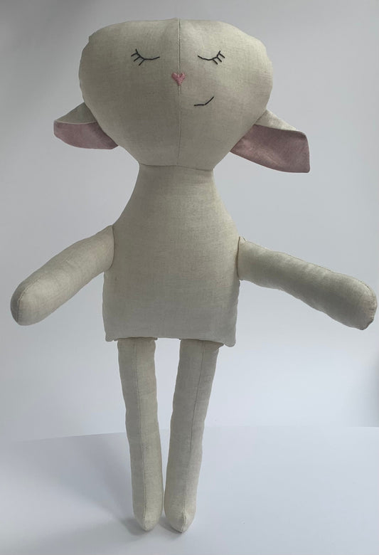 Handmade Lamb Doll