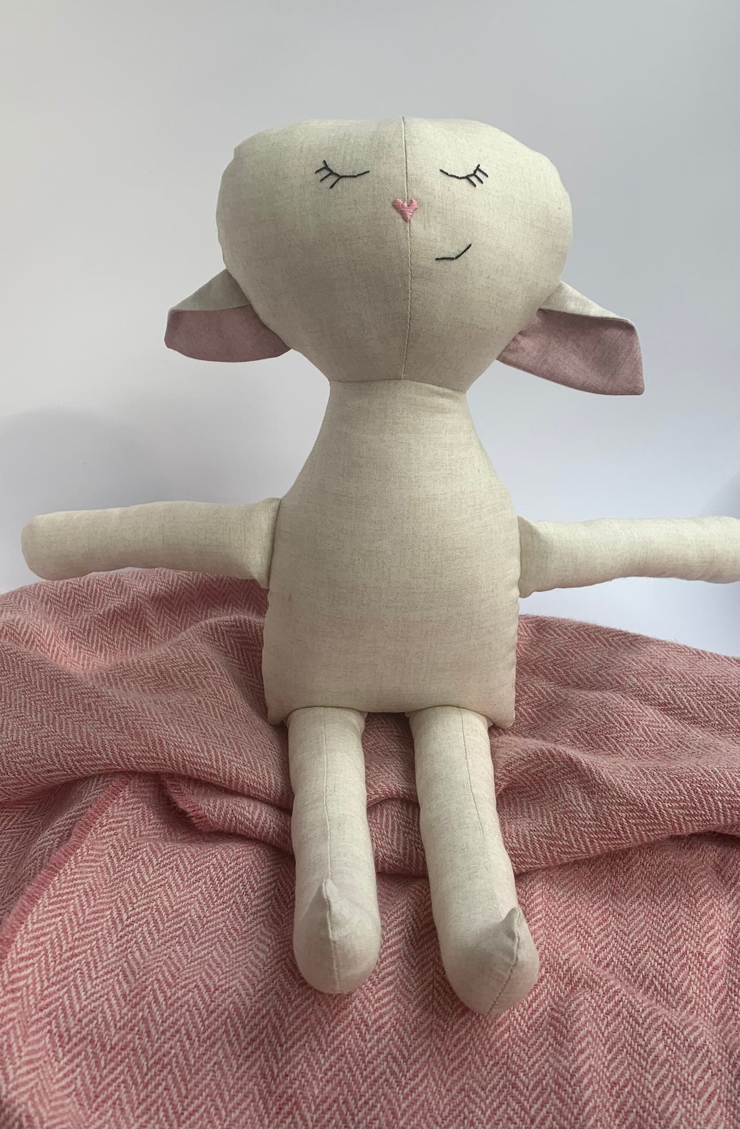 Lamb Doll Sewing Pattern (PDF Download)