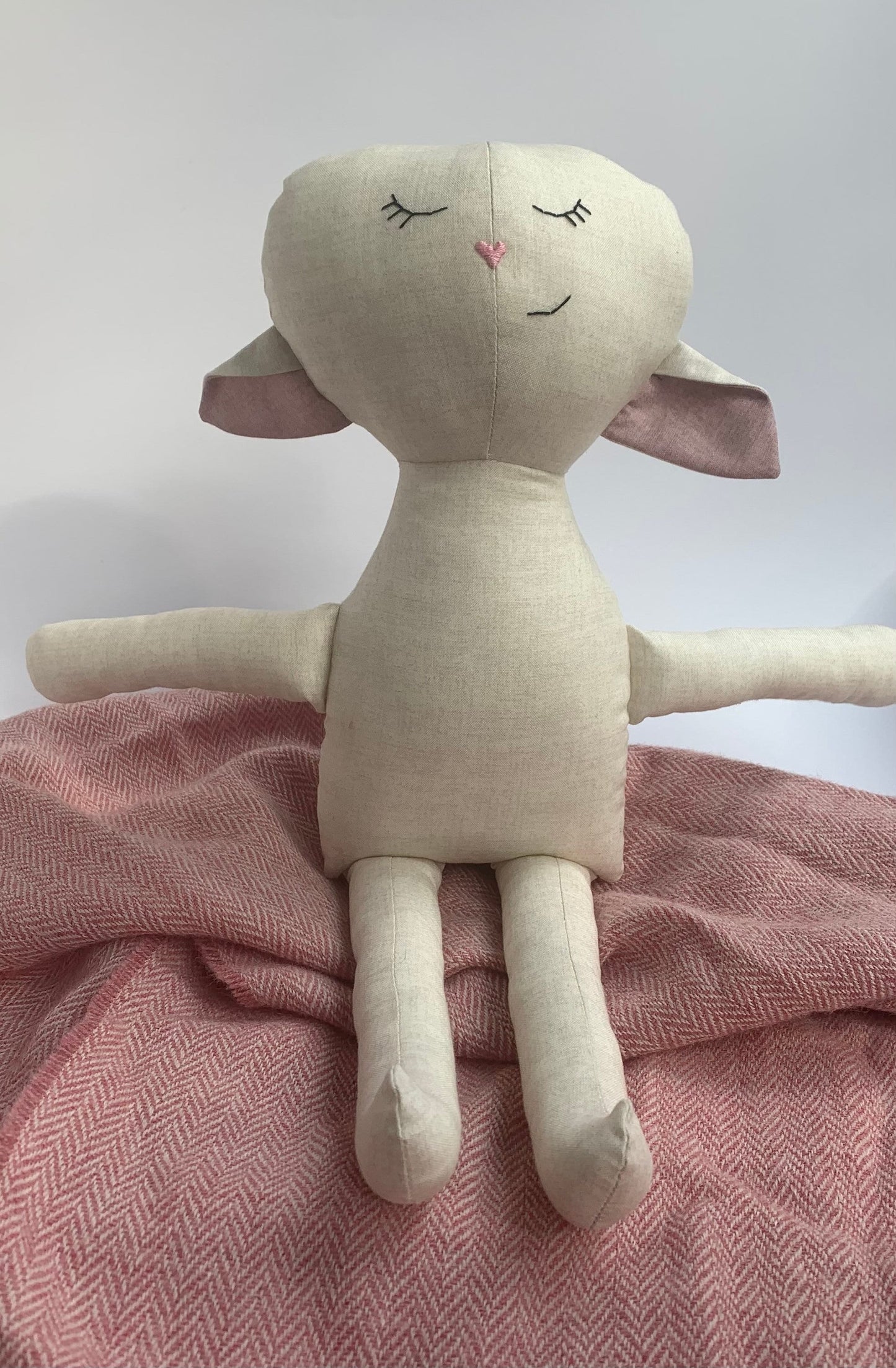 Handmade Lamb Doll