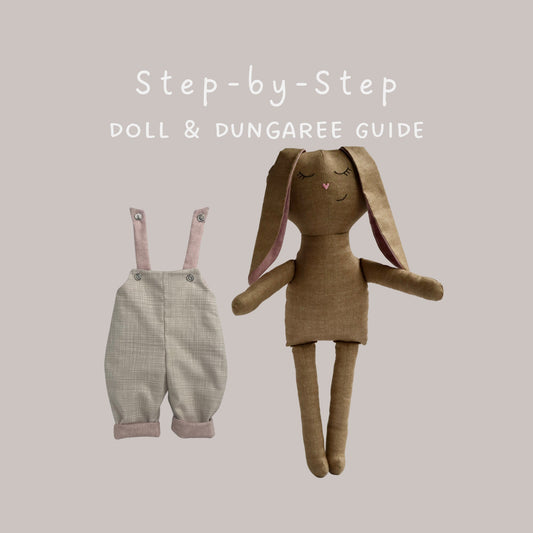 Bunny Doll & Dungarees Sewing Pattern Bundle (PDF)